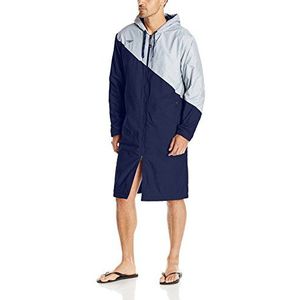 Speedo parka jas effen, Navy/Grijs