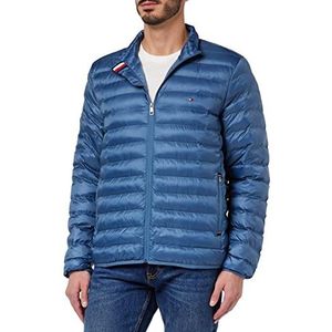 Tommy Hilfiger Packable Recycled Herenjas, Blue Coast