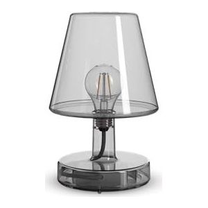 Fatboy® Transloetje lamp | grijs | tafellamp / leeslamp / nachtkastje | zonder kabel | oplaadbaar met mini-USB