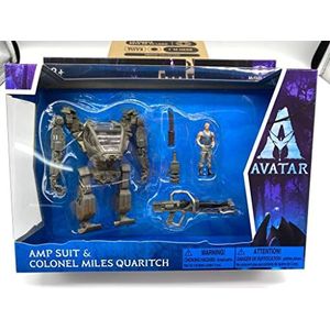 Bandai - Disney Avatar - McFarlane figuren - Medium Deluxe set - Kolonel Miles Quaritch & Son Robot AMP - TM16378