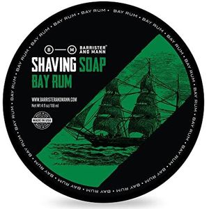 Barrister and Mann Bay Rum Scheerzeep 118 ml