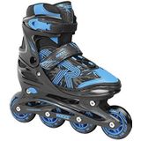 Roces Jokey 3.0 Boy Inline skates voor jongens, zwart-astro blauw, 34/37