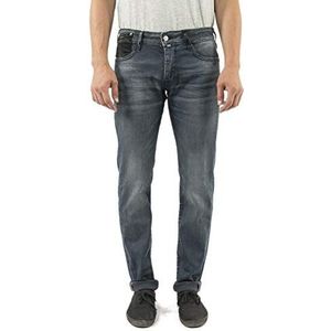 Le Temps des Cerises Slim jeans voor heren, blauw (blauw/zwart 3286)