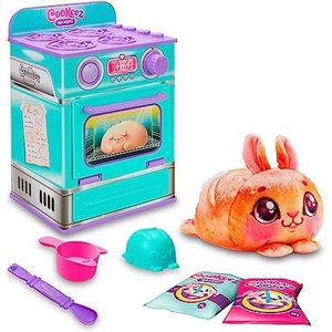 Cookeez Makery - Magische oven, interactief speelgoed voor kinderen, met ingrediënten om je pluche dier te maken, heeft geluiden en een zachte geur, jongens en meisjes vanaf 5 jaar, willekeurig model,