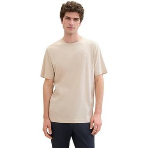 TOM TAILOR T-shirt pour homme, 10336 - Couleur : beige, XL