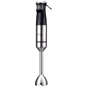 FAGOR Divamix Steel Staafmixer, 1500 W, instelbare snelheid + turbo, 700 ml glas, hakmolen en garde
