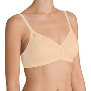 Triumph Cotton Beauty N Beha zonder beugel voor dames (1 stuk), teint