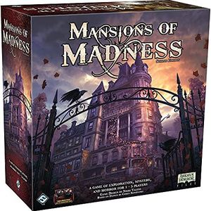 Fantasy Flight Games, Mansions of Madness Second Edition, Board Game, Leeftijd 14+, 1-5 spelers, 120-180 minuten speeltijd