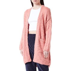 United Colors of Benetton Cardigan M/L 103hd6018 Damesvest (1 stuk), Perzik roze 6K7