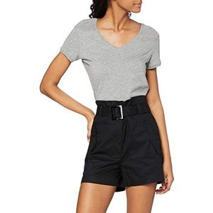 G-STAR RAW Rovic High Paperbag WMN Damesshort, Zwart (Dk Black 9405-6484)