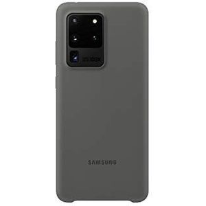 Samsung Galaxy S20 Ultra siliconen hoesje grijs