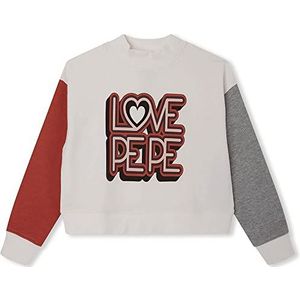 Pepe Jeans Essie sweatshirt, meisjes, 808 jaar, 808 schuimrubber