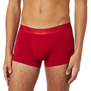 Emporio Armani Emporio Armani Glanzend kerstlogo voor heren, trunks (1 stuk), Rood