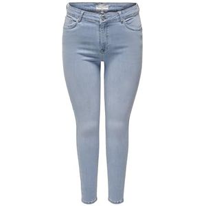 Only Carmakoma - Carpower Mid Push Up Sk Dnm Azg944 Noos - Dames - Jeans