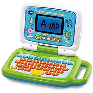 VTech - Ordi-tablet P'tit Genius Touch groen – kindercomputer, leertablet – 2/6 jaar – versie FR