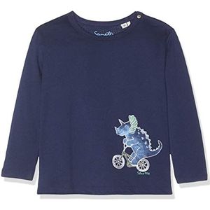 Sanetta t-shirt broek baby jongen, blauw (Moon Blue 5866)