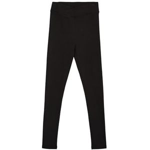 s.Oliver Junior 2137735 Leggings met geribbelde structuur, skinny fit voor meisjes, 9999