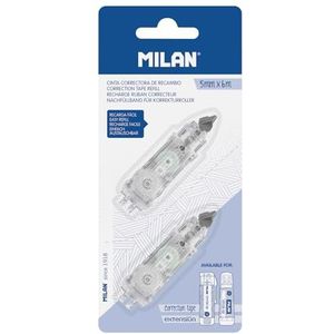 MILAN BWM10467 Thermogevormd plaatje, cilindrisch, 5 mm x 6 m, 2 stuks