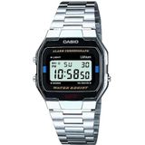 Casio Horloge A163WA-1QES, Zilver, één maat