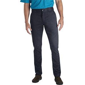 Dickies Arbeitshose Pantalon de travail skinny coupe droite pour homme, bleu marine, 28W / 30L