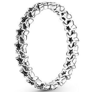 Pandora Ring 190029C00-58 Sterrenband, sterling zilver, geen sieraad, Sterling zilver, Geen juweel