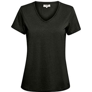 Cream Naia T-shirt voor dames, Zwart