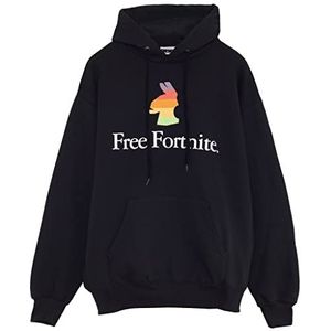 Popgear Free Fortnite heren hoodie wit, zwart.