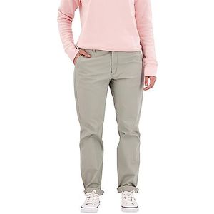 Dockers New Weekend Harvest Gold Cotton Chinobroek voor dames, Forest Fog