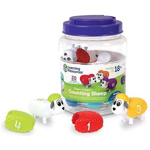 Learning Resources - Snap-n-Learn Counter Schapen, LER6712