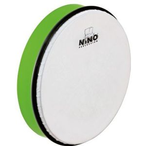 Nino Percussion NINO5GG Tamburin van ABS-kunststof, 25,4 cm (10 inch), groen