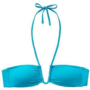 United Colors of Benetton Gevoerde beha 3p5h5r02e bikinitop voor dames (1 stuk), Turquoise 69R