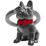 Selezione Varzi dal 1956 Bulldog sleutelhanger voor honden van staal
