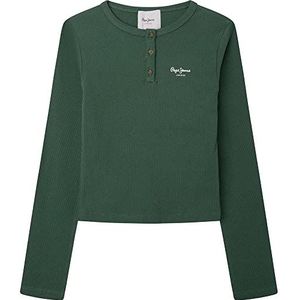 Pepe Jeans sander t shirts meisjes, 682 forest green