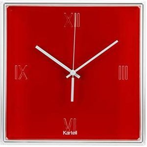 Kartell Klok Tic&Tac - Rood