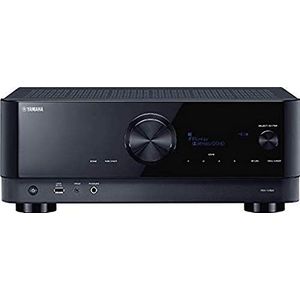 Yamaha Receiver RX-V4A zwart – netwerkontvanger met MusicCast surround sound, gaming-specifieke functies en voice control systemen – allround talent met 5.2 kanalen