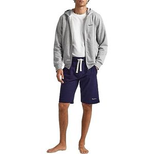 Pepe Jeans Badstof shorts pijama-kousen voor heren (1 stuk), Navy Blauw