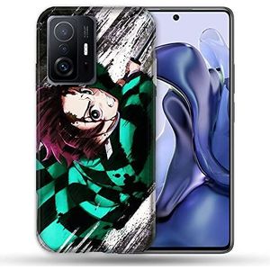 Beschermhoes voor Xiaomi 11T / 11T Pro Manga Demon Slayer Tanjiro