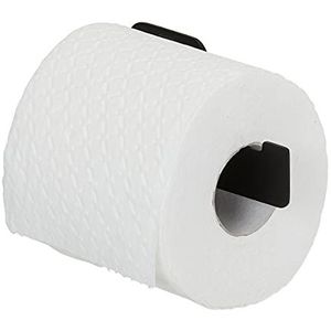 Tiger Colar - Wc rolhouder zonder klep - Zonder te boren - Toiletrolhouder zelfklevend - Zwart