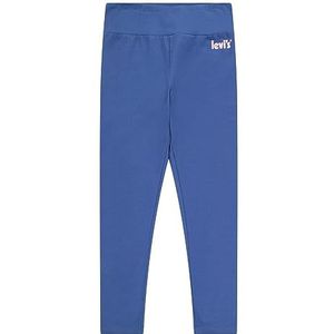 Levi's Kids LVG High Rise Logo Knit Leggings 3EH198 broek niet uit denim, True Navy, 5 jaar meisjes, True Navy, 5 jaar, Echte marine