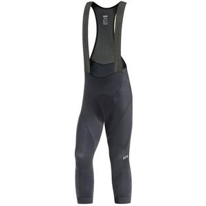 GORE WEAR C3 3/4 Bib Tights+, voor heren, zwart, S, 100569