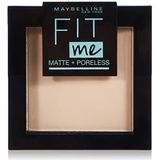 Maybelline New-York - Fit Me Matte & Poreless Compactpoeder - normale tot vette huid - 115 Ivoor - 9 g