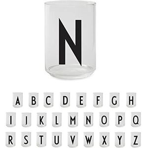 Design Letters Drinkglas 33 oz | waterglas sap glas wijn A-Z | glazen beker perfect voor thuis de restaurants de feestelijkheden | cocktailglas gepersonaliseerd transparant whiskyglas vaatwasser