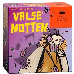 999 Games Valse Motten - Prijswinnend kaartspel voor gezelschappen en families - Leeftijd 7+ - 3-5 spelers