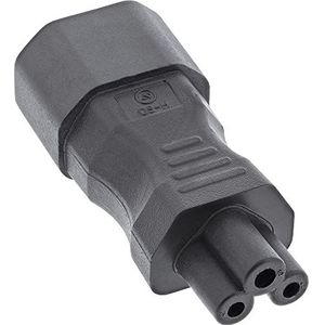 C5 - C14 voeding adapter / zwart