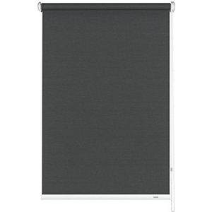 GARDINIA Rolgordijn met zijgeleiding, plafond-, of wandmontage, lichtdoorlatend, ondoorzichtig, montagemateriaal meegeleverd, grijs, 102 x 180 cm (BxH)