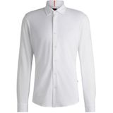 BOSS Mysoft_2_m overhemd heren, Wit 100