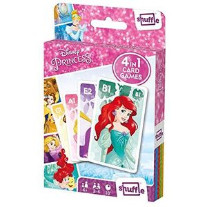 Disney Princess - 4in1 - Speelkaarten (Kwartet, Memo, Snap, Actie spel)