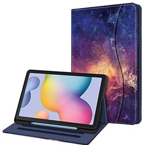 Fintie Case voor Samsung Galaxy Tab S6 Lite 10.4 Inch Tablet 2020 Release Model SM-P610 (Wi-Fi) SM-P615 (LTE) - Multi-Angle View Folio Stand Cover met Pocket, Galaxy