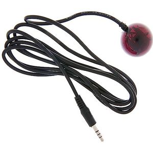 EDISION 05-00-0017 jack naar IR-kabel, infrarood IR-ontvanger, alleen voor EDISIE-ontvangers met IR-jackingang, zwart, 1 m