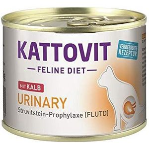 Kattovit Feline Diet Urinary Kalfsvlees, 12 x 185 g